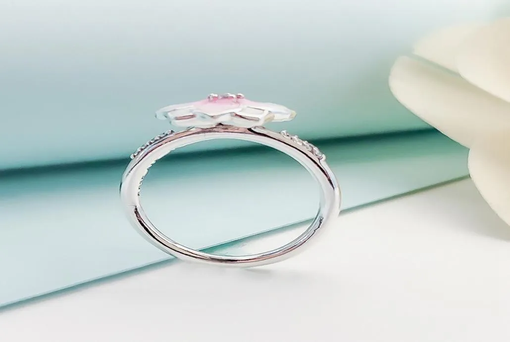 Оптовые кольца для р 925 стерлинговой серебряной эпоксидной эпоксии эпоксидные высококачественные женские кольцо с оригинальной коробкой подарок3960179