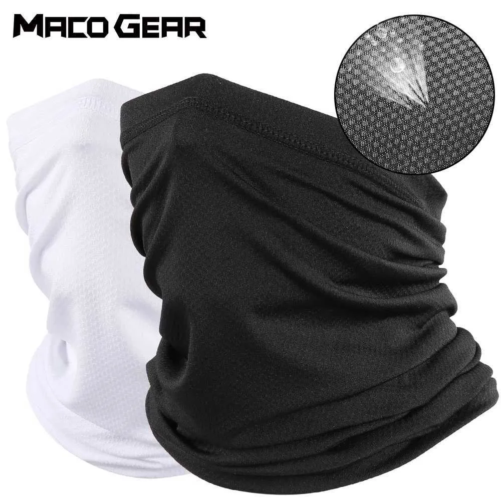 Modegesichtsmasken Hals Giterin Sommer atmungsaktives cooles Mesh Verband Wanderung Jagd Fahrrad Running Tube Skisport Sport warme Halb Gesichtsmaske für Männer Q240510