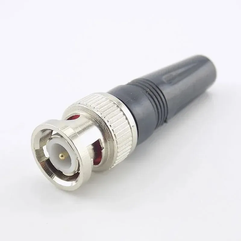 Surveillance BNC Connecteur Adaptateur de fiche masculine pour le câble RG59 coaxial Twist-On pour la caméra CCTV Connecteur vidéo / Audio