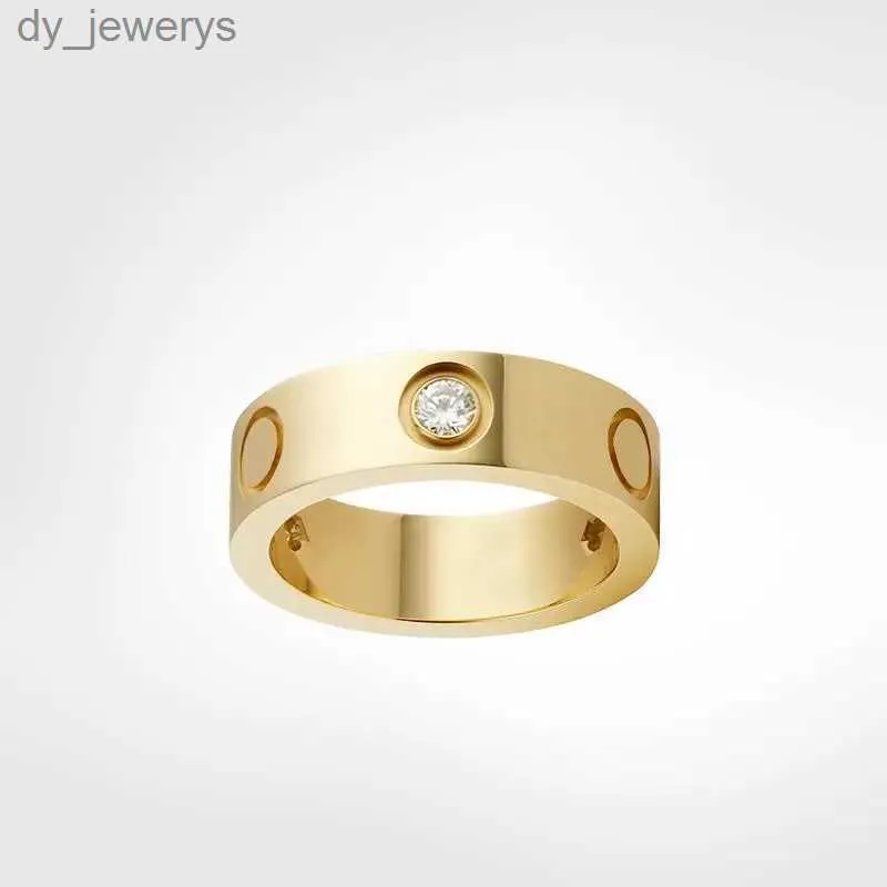 Pierścienie miłosne Designer Pierścień para biżuterii