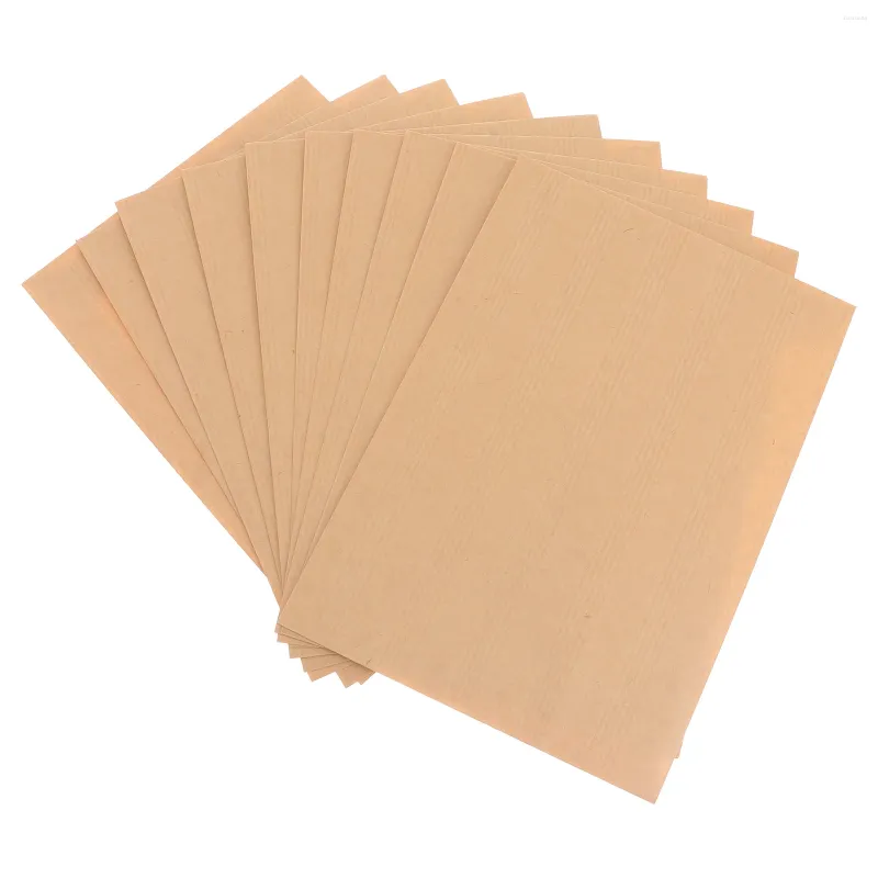 Enveloppe cadeau 50pcs 229x162mm enveloppe de papier kraft vierge classiques clear stylo caisson pour le stockage de lettres commerciales de l'école de bureau