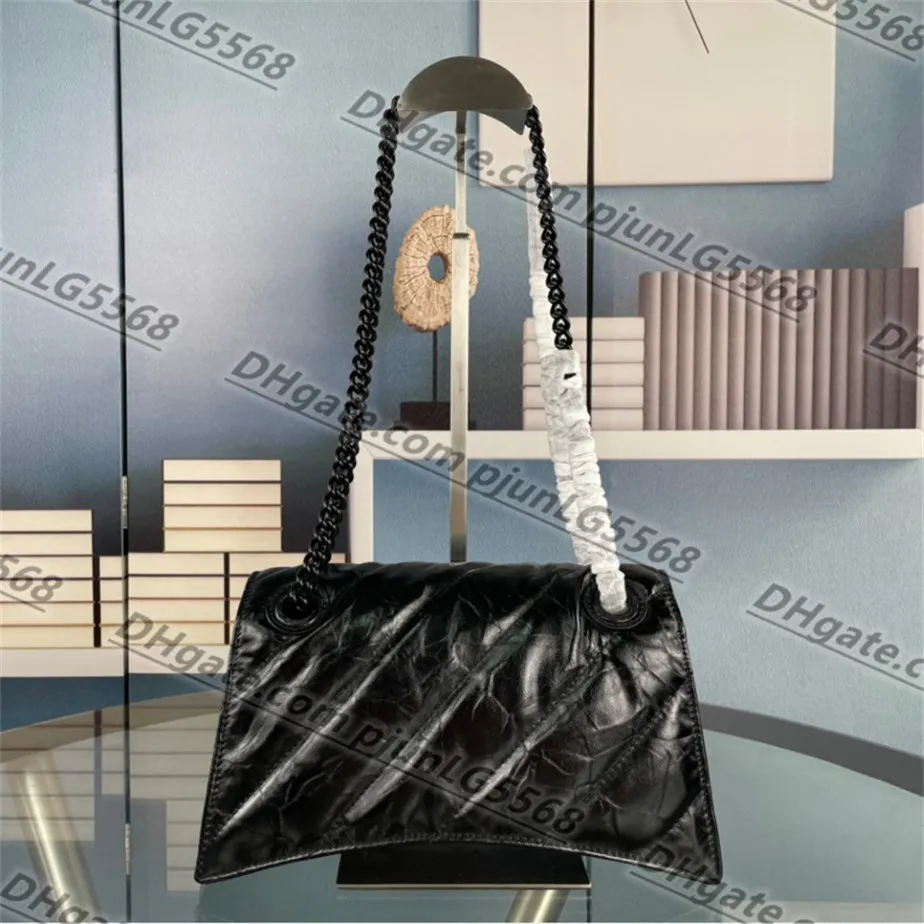 Wysokie prawdziwe skórzane luksusowe designerskie torby krzyżowe torby na torbie wieczorne torebki torebki mody mody mesyger pochette cowhide clu 292m