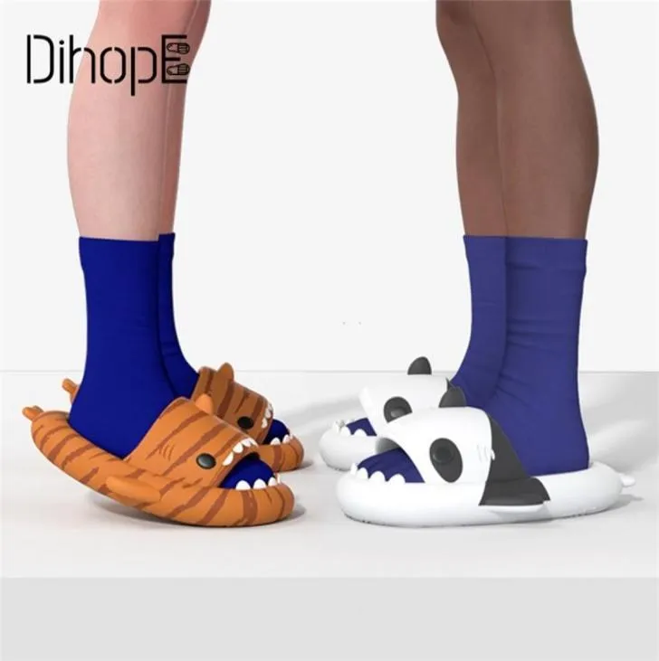 Fashion Panda Print Pantonniers Summer Man Femmes Couples épais Baignage Baignage Home Slipper Flip Flip Flip Flip 22086007596