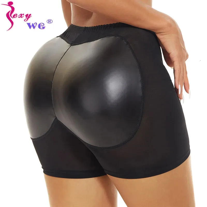 Sexywg Butt Lifter trosor för kvinnor Sexig Shapewear Push Up Hip Pads Shaper 240428