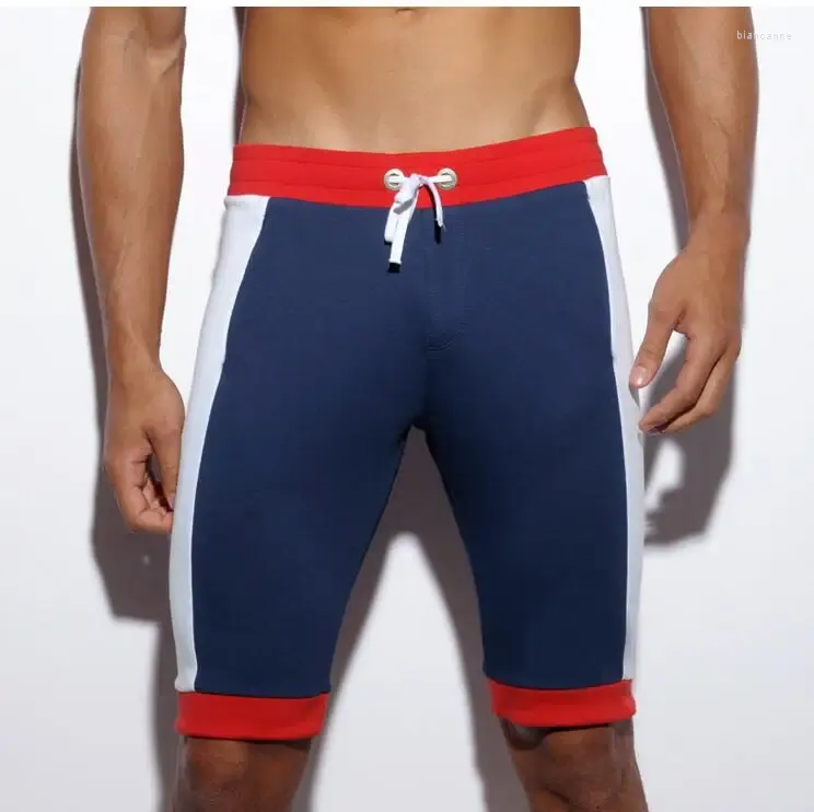 Shorts actifs Pantalons de yoga masculin Sexy Split Motion Pyjamas Private personnalisé Boythor