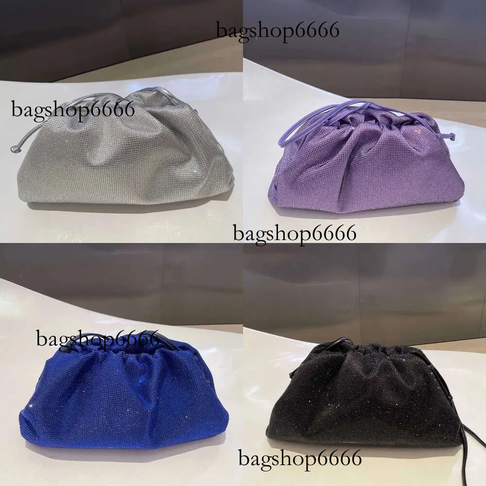 Botegs Designer V Bag Authentic Cloud Bag Pouch Women's Fold Solid Color Original Edition