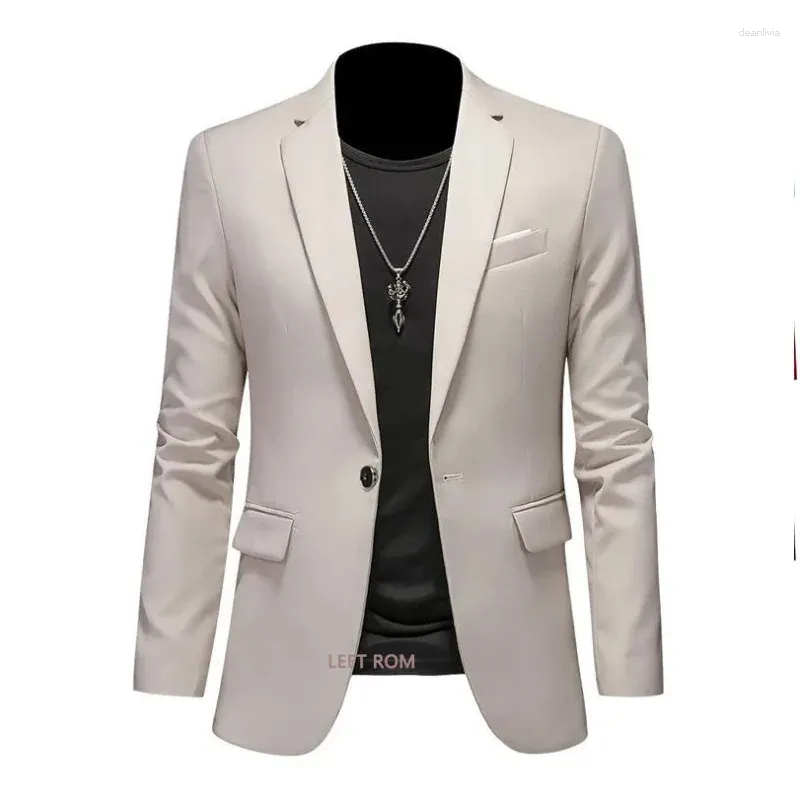 Men's Suits 16-color Fashion Casual Business Office Suit Jacket Bridal Wedding Party Formal