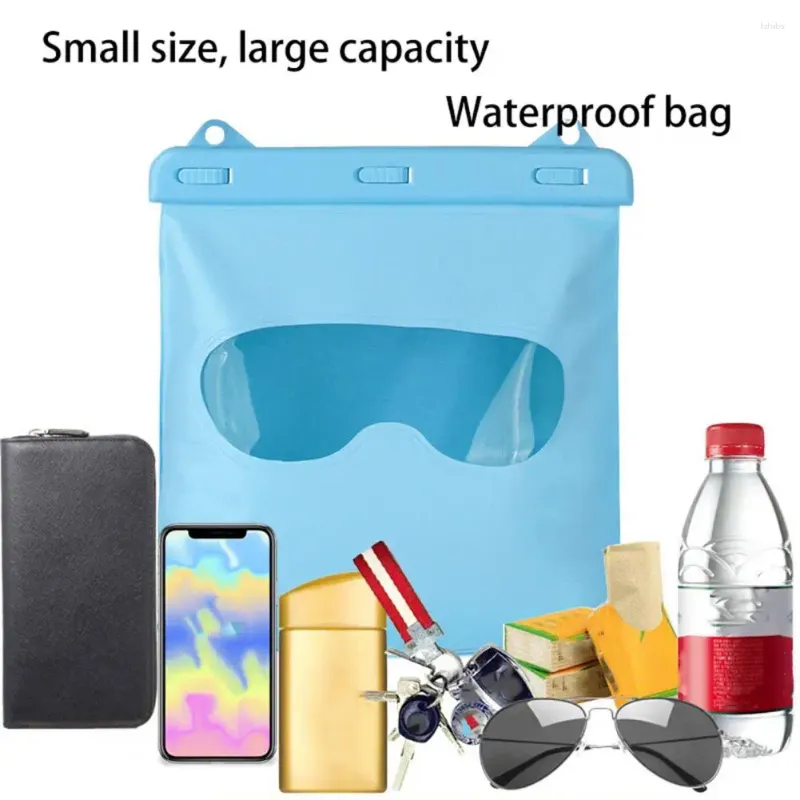 Sacs de rangement Sac de natation étanche Ski Drift Poute à épaule Pack de téléphone mobile sous-marin Couverture du boîtier pour les sports de bateau de plage