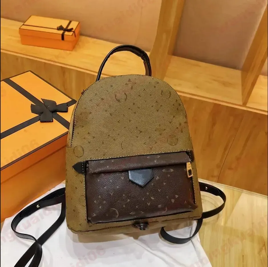 2024 Nouveau arrivée de haute qualité PU Le cuir à main sac à main pour femmes sac à dos sacs de sac à dos de mode Fashion Femmes décontractées Small Back Pack Style