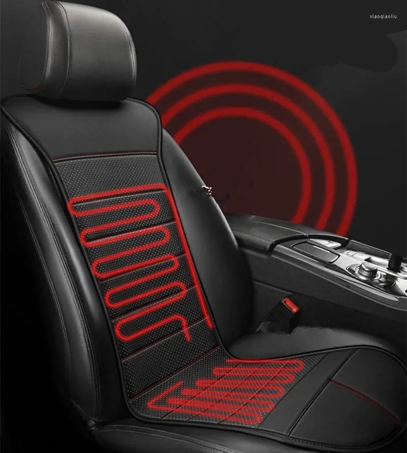 Car Seat Covers Winter Heating Pad Vest Cushion Simple Fashion Temperature Adjustable Fast Auto Parts Supplies For Warm