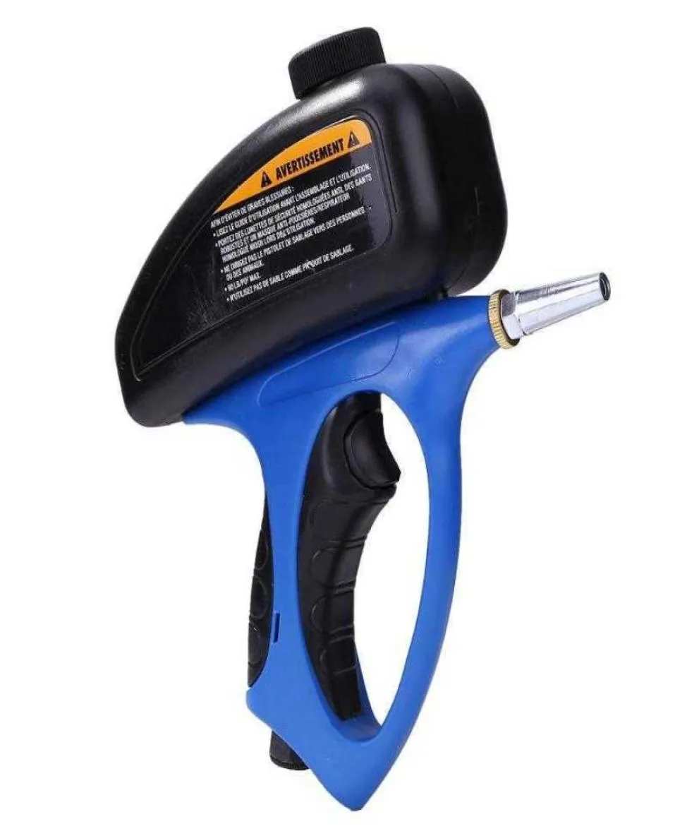 Type de gravité Splating Spray Paint Gun Sandblaster Spray Tools Sandblasting Gun dédié à toutes sortes de petits métaux légers 2107194775293