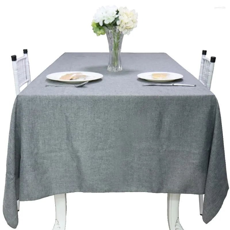 Table de table en coton vintage complexe de lin en coton