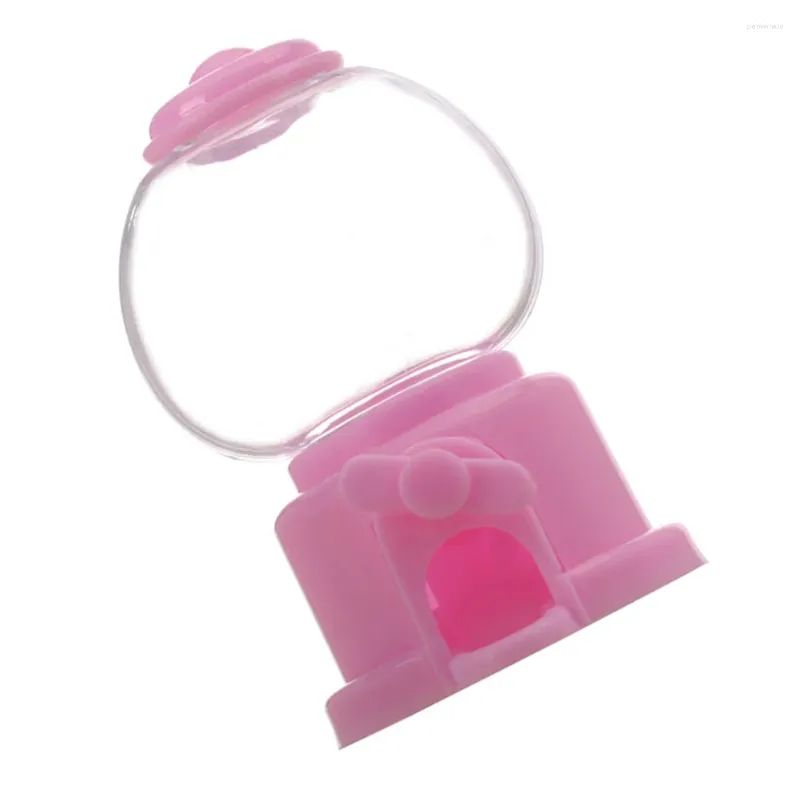 Bottiglie di stoccaggio macchina mini caramelle catcher distributore di macchine per afferrare giocattoli giocattoli gumball di plastica per bambini