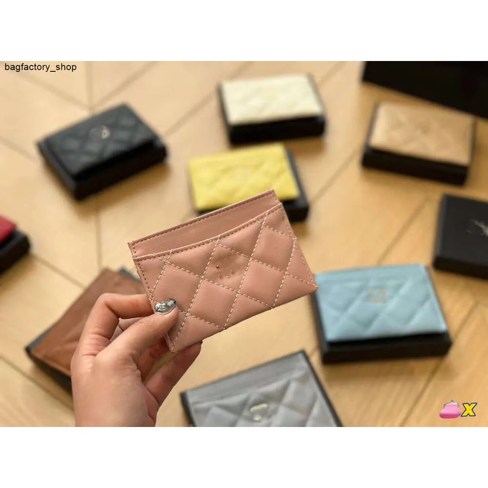 Luxury Handbag Designer Shoulder Bolso Crossbody Purse Tarjeta original Nueva billetera Zero Multi Color Cardwx0o