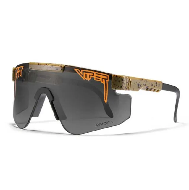 2021 Novo sofisticado óculos de sol espelhados homens homens de alta qualidade TR90 Frame UV contra Z87 Lens Safety Glass PV027253576
