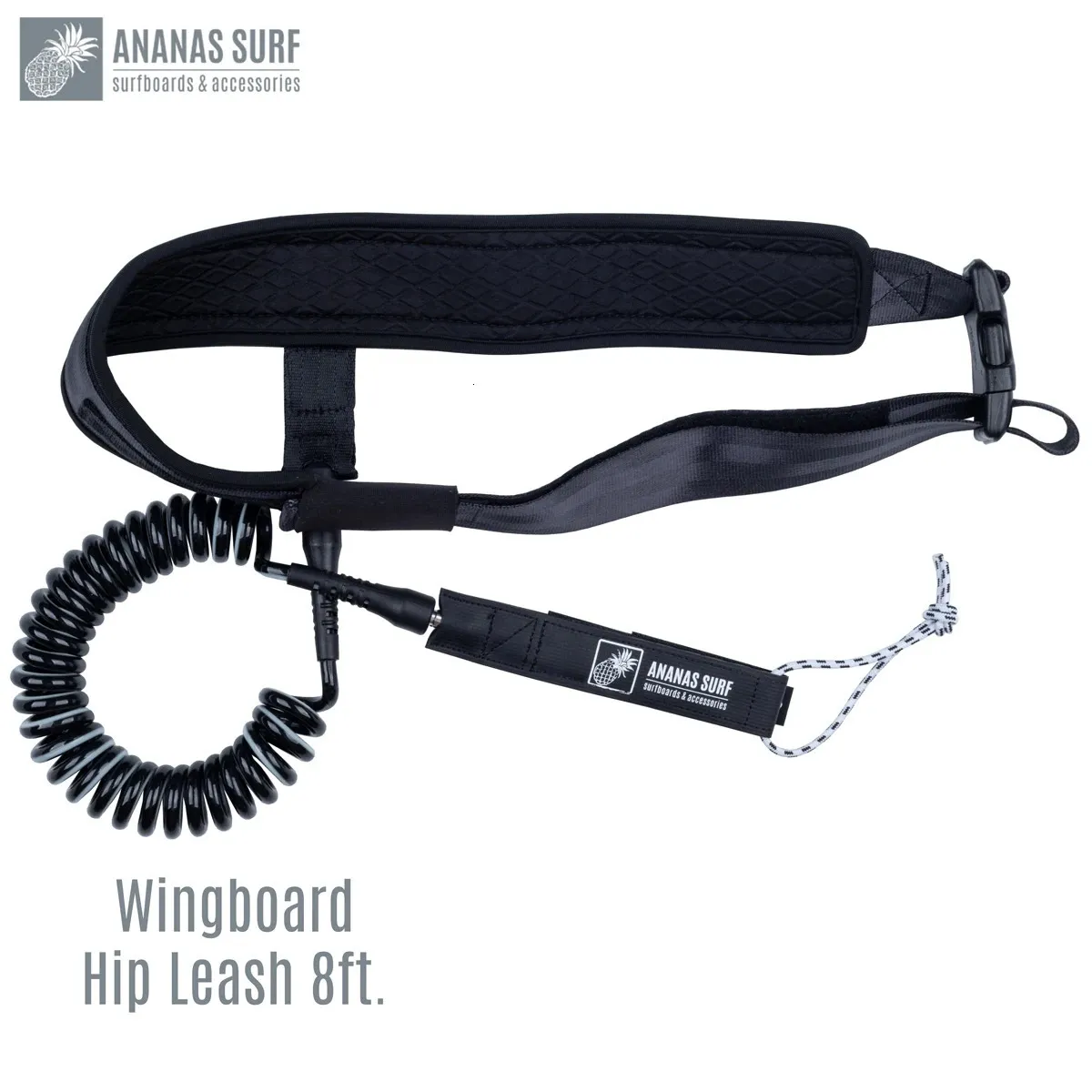 Ananas Coiled Surf Waist Belt Cesar Millan Training Leash 8 Ft. Wingboard Hydrofoil Wing SUP Paddle Board Rope 240507 From Pong06 46.67 DHgate.Com