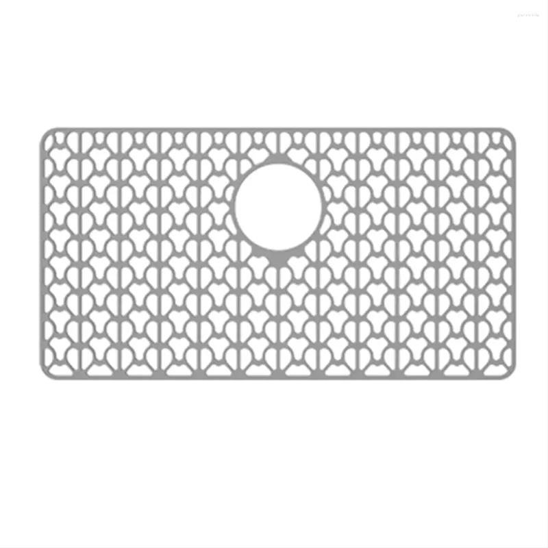 Table Mats Silicone Sink Protectors For Kitchen 26Inch X 14Inch Mat Grid Bottom Of Stainless Steel Porcelain