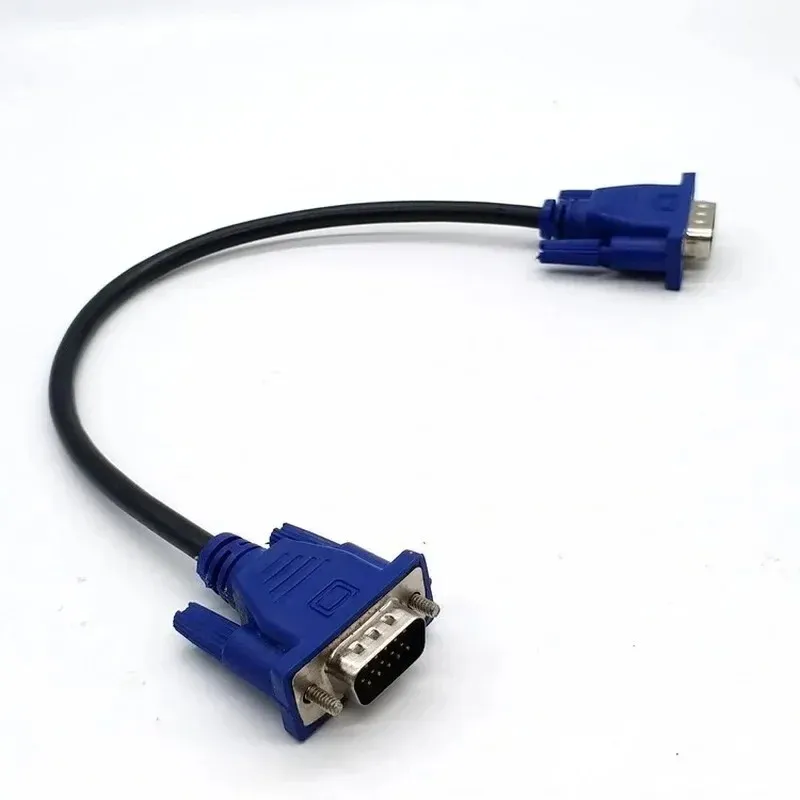 VGA Edension Cable HD 15 -контактный до мужчин VGA -кабели кабели шнур -проволоки медная ядро для компьютера для компьютера аппаратное обеспечение проектора