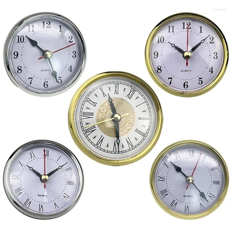 Classic Quartz Table Clocks Battery Operated With Roman Numerals And ...