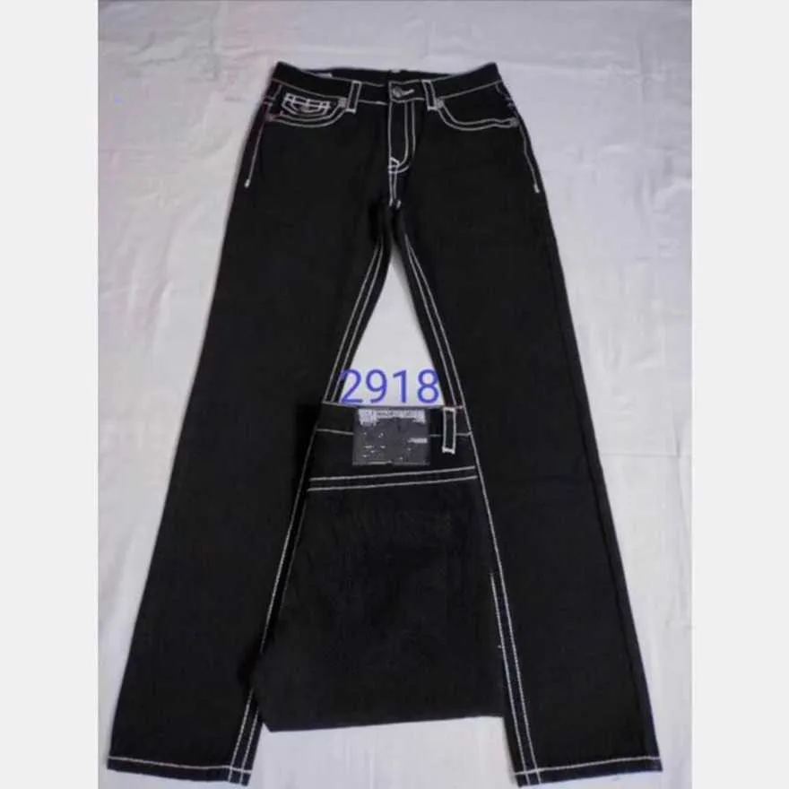 Jeans masculin pour hommes True Jeans Long pantalon pour hommes Mentes grossières Super Religion Jeans Vêtements MAN CURN CONCUND