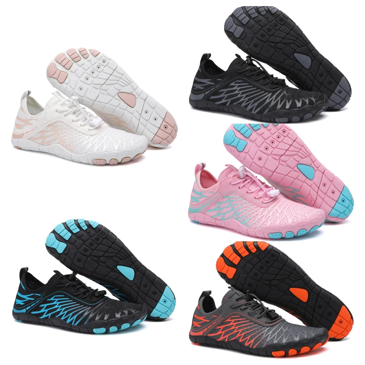 2024 Designer Black Red Outdoor Sneakers Creek tracer couple Anti Cutting Beach Fitness Fishing Cycling Swimming Amphibie Waterwading Shoes Summer