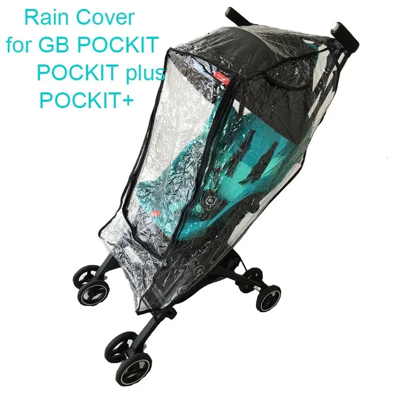 1 1 Dopasowane akcesoria do wózka dziecięcego Okładka deszczowa dla GB Pockit Pockit Plus GB Pockit All City 240512