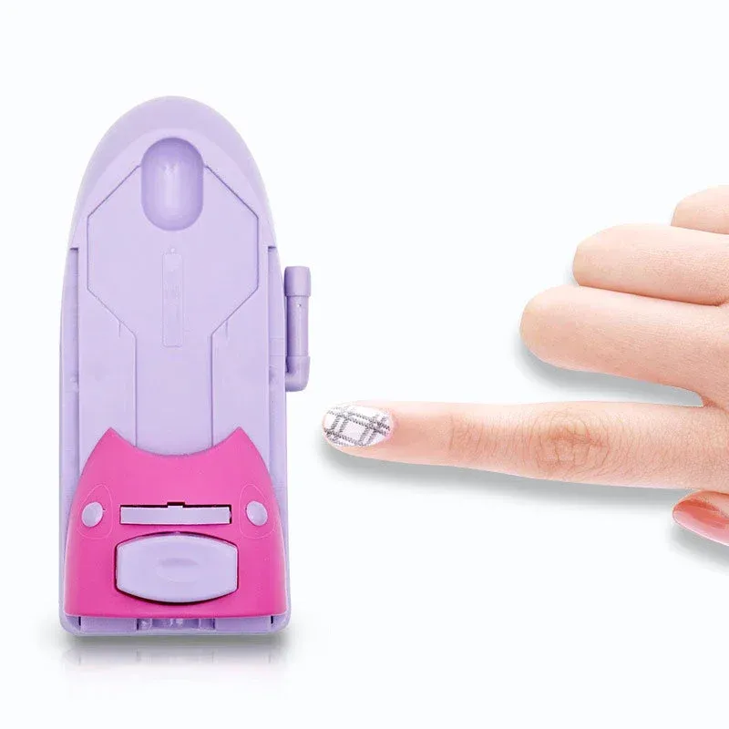Outils de ongles imprimer la manucure machine Stamper outil de bricolage outil de couleur dessin d'outil d'ongle de polissage