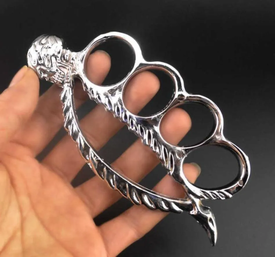 Tiger Metal Finger quattro bellezza Ghost Hand Class Fist Ring Defensers Designers Knuckle Copper Sleeve Brace NZEU 1 RRDP9557109