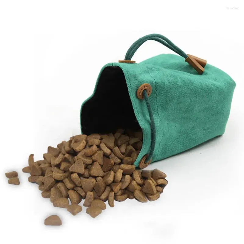 Torby do przechowywania 1 zestaw trwałej torby z zwierzakiem Solidna przekąska pies duża pojemność pieszo karmienia Szkolenie Szerokie Zastosowanie