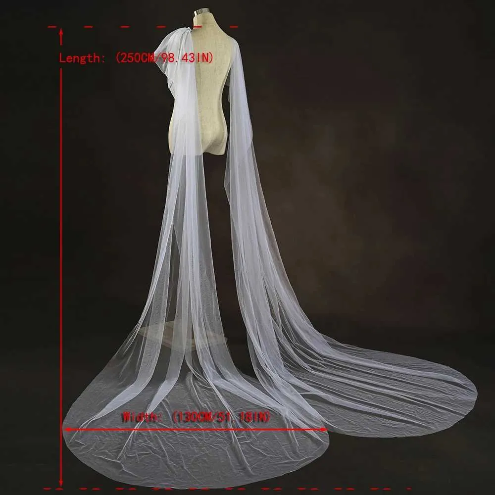 Gioielli per capelli Mantello da donna 1 paio Ali da sposa Velo da sposa Maniche rimovibili Spalle Copri Scialle Accessori per feste da sposa_voghion.com