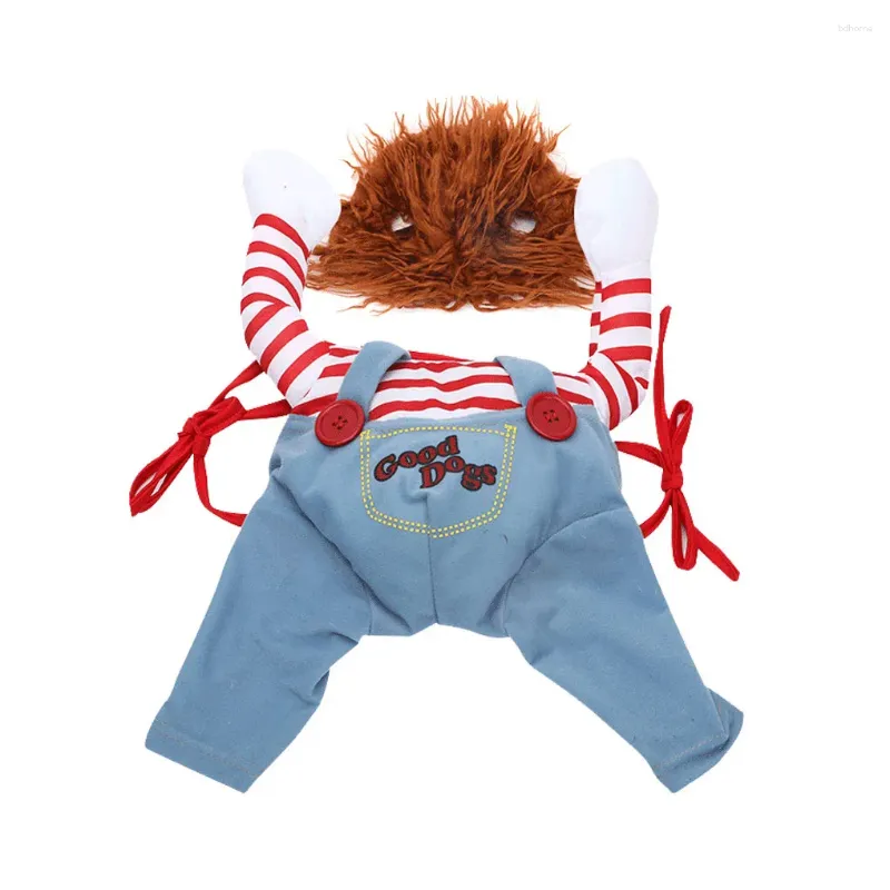 Costume de vêtements pour chiens jeans jeans chiens vêtements pantalon