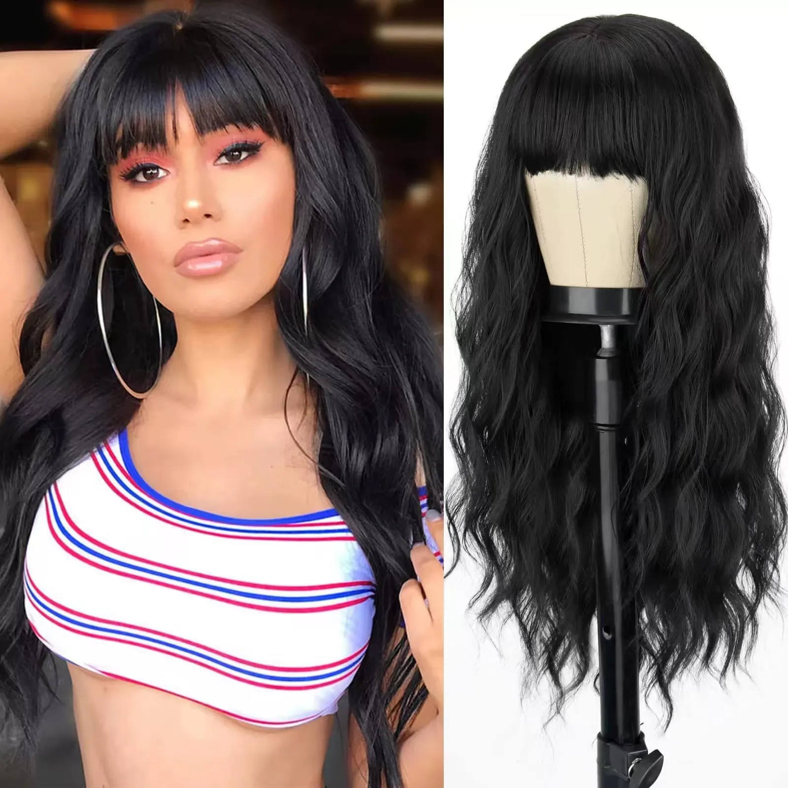 Natural hair wigs for female online