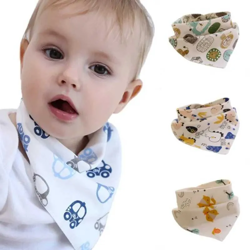 Bibs Burp panos novos baby baby bib triângulo algodão bandana babador adequado para meninos meninas burp tecido lenços de bebê colarinhos de jantar acessórios saliva toalhas d240513