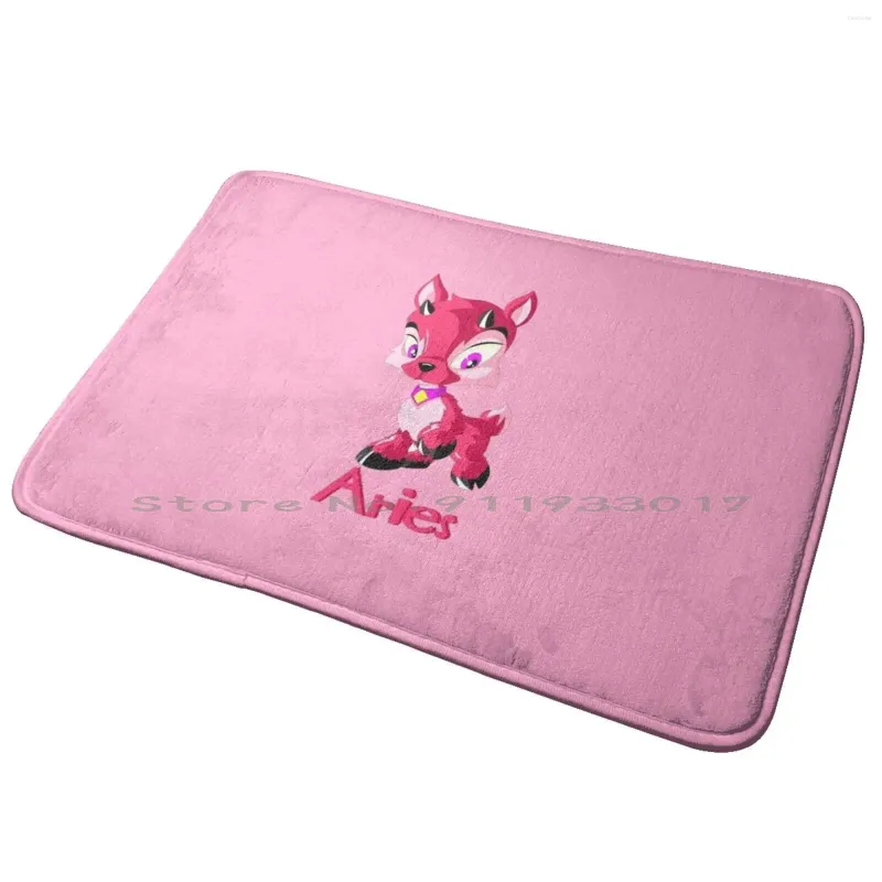 Carpets Neopets Aries Ixi Entrance Door Mat Bath Rug Bull And Terrier Love Terriers Dogs Mom
