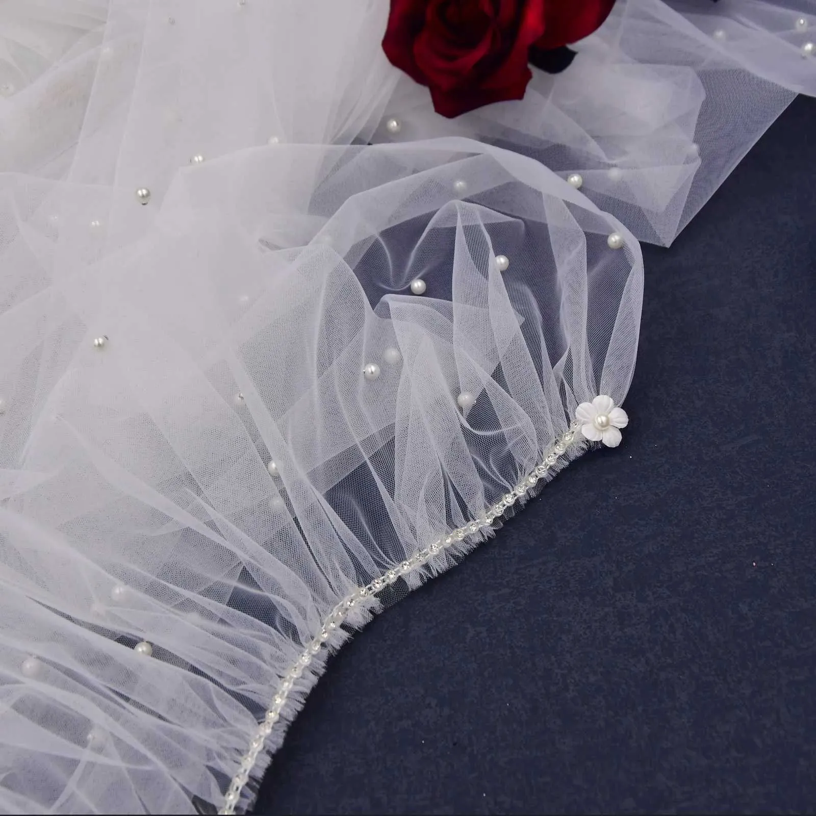 Bijoux de cheveux boléro pour femmes, voile de mariée couvre les épaules pour la mariée, accessoires de mariage, Cape châle, Cape de soirée douce_voghion.com