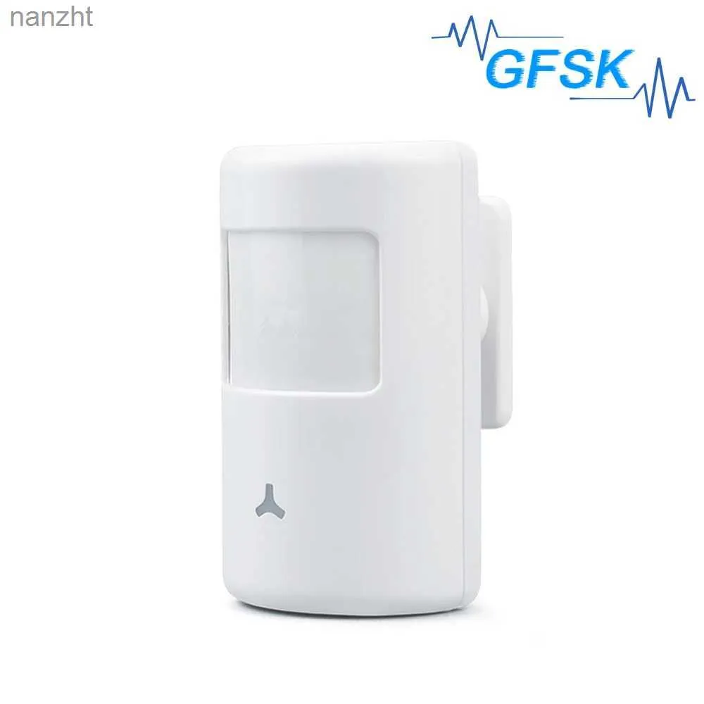 Sistemi di allarme GFSK 433MHz Wireless PIR Detector Motion Burglar per Sistema di allarme domestico Sensore di movimento per la casa intelligente con batteria anti-ladismo WX