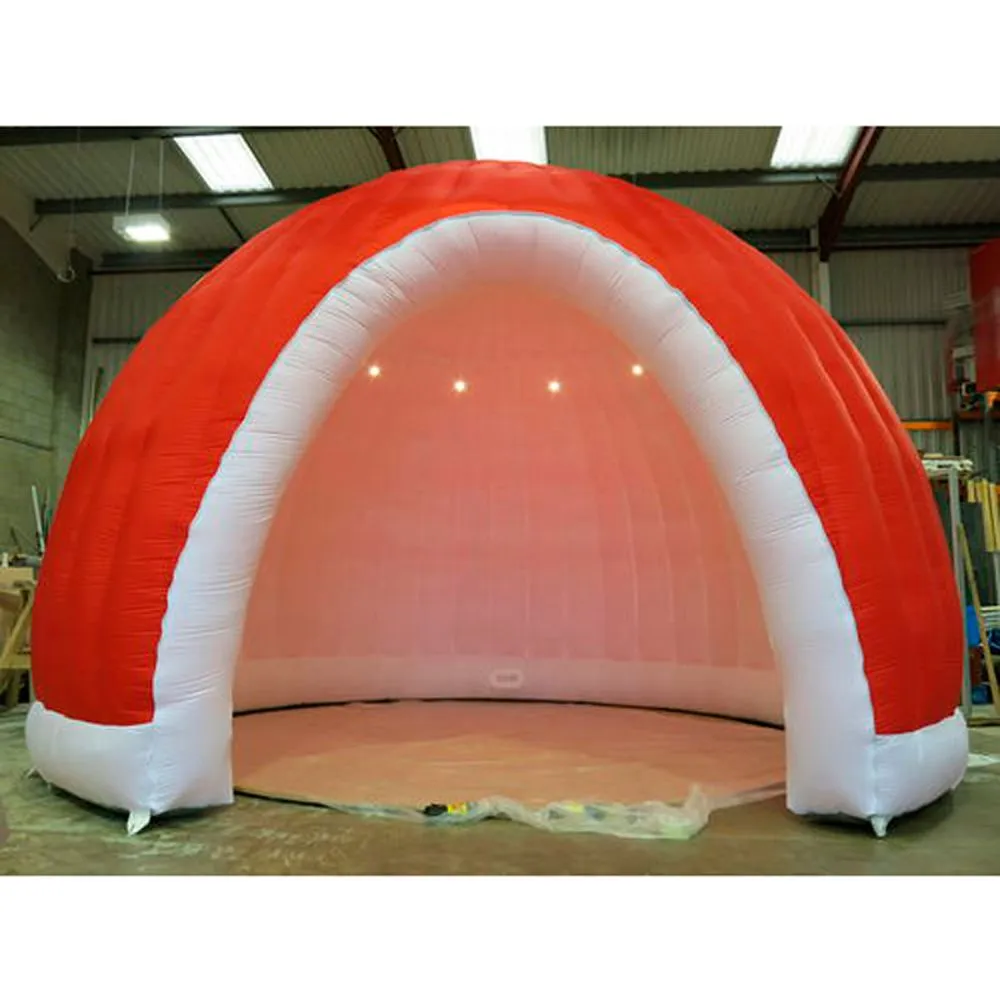 Atacado 5m 16,4 pés pequenos cúpulas infláveis de tenda de tenda de tenda de circo com impressão para promocionais da China