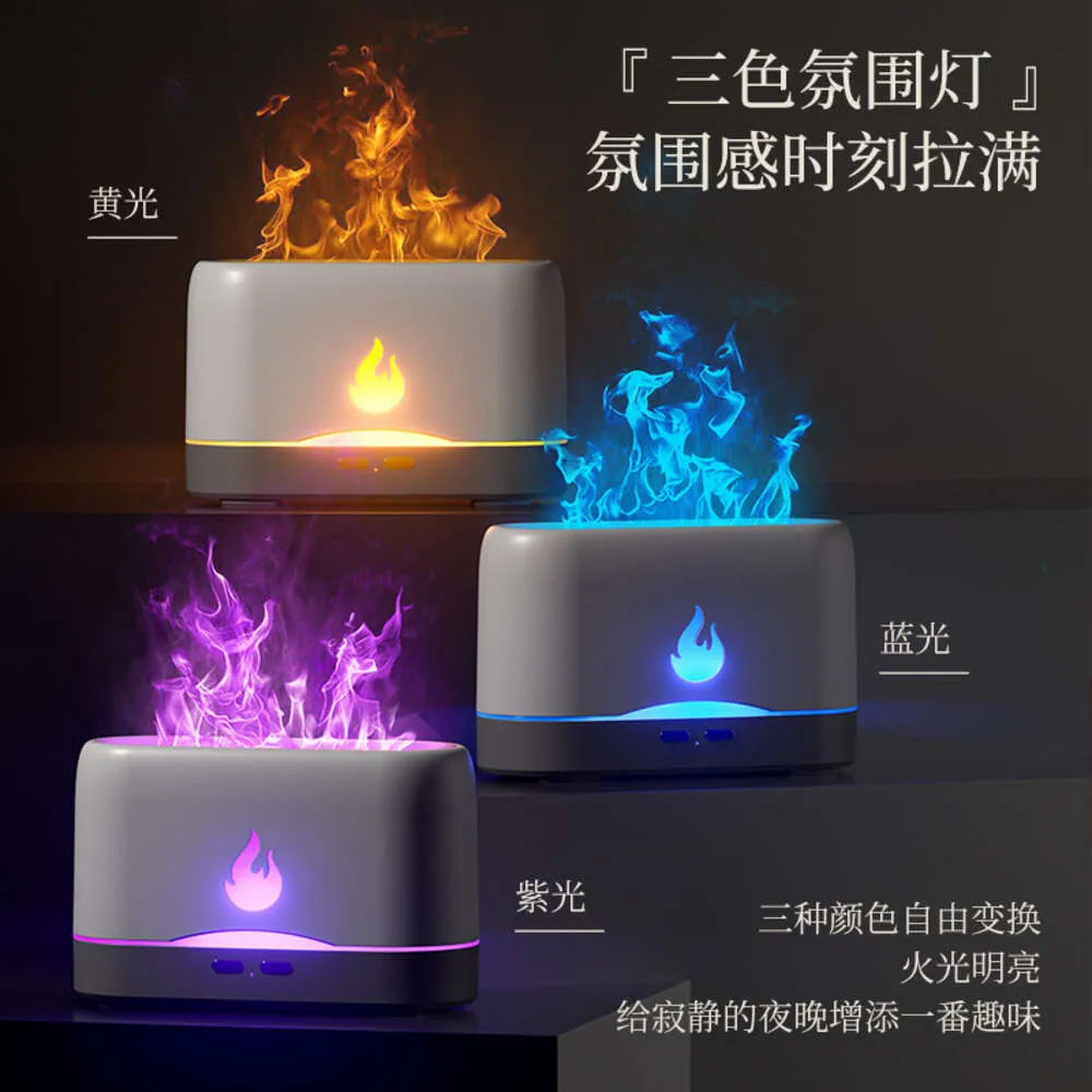 Hot Selling Aromatherapy Hines, Flame Household USB Air Humidifiers, Direct Humidifiers
