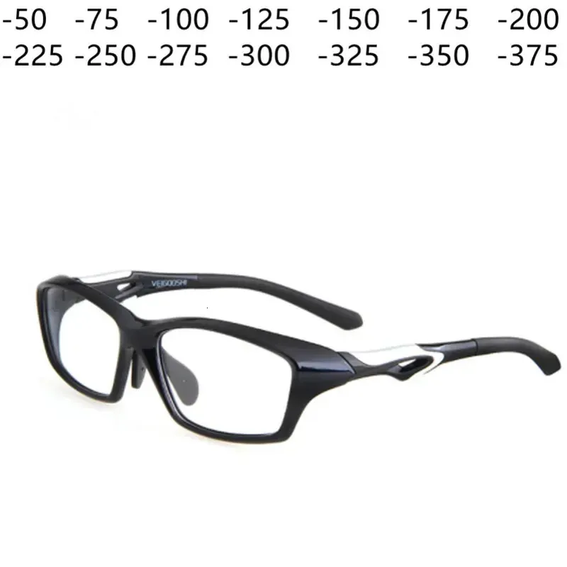 100-125 Receptbelagda sportglas för ögonskydd och säkerhet. Utomhusanpassad optisk myopia designer anti slip astigmatism 240508