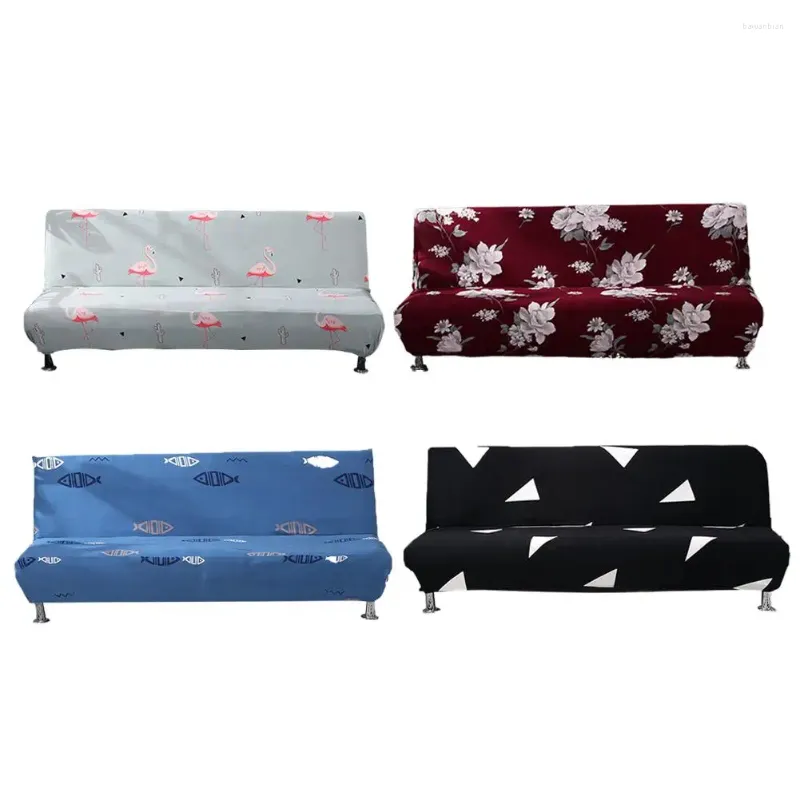 Stoelbedekkingen 1 pc all-inclusive sofa dekking strakke wrap elastische beschermer handdoek slipcover zonder armleuning fundas bed