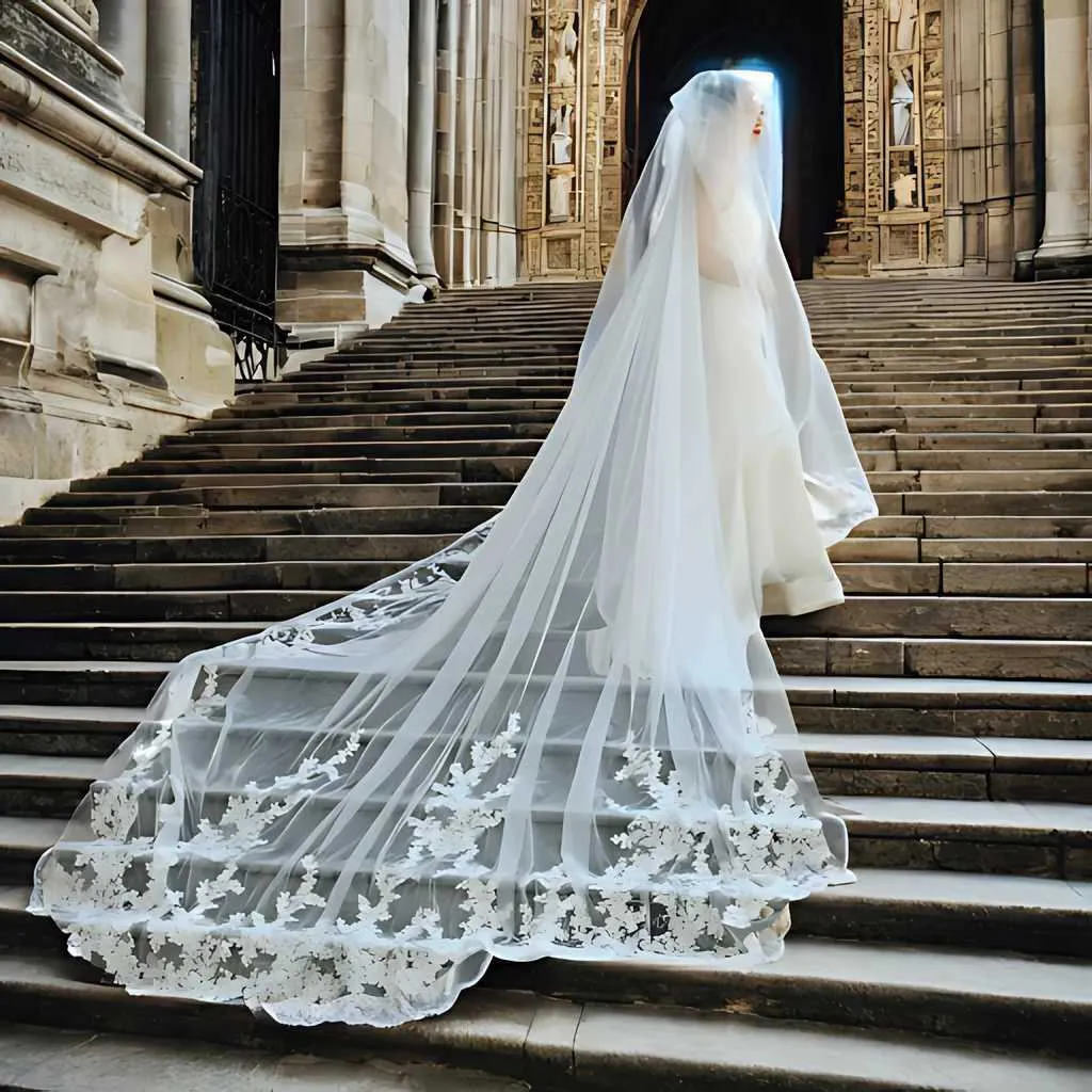 Bijoux de cheveux de mariage Veille nuptiale vigne Vine Patch Vele de mariage Veille de mariage longue cathédrale Illusion Bridal 1 Tier avec peigne Accessoires de mariée V94