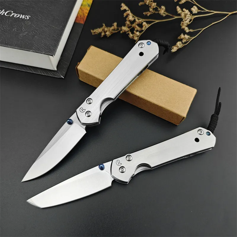 2024 Chris Reeve Grand Sebenza 21 couteau pliant Tanto / Blade Sharp 420 Poignées en acier L21-1000 Tactiques extérieurs Self Defense Hunting Camping Naive 535 15535 4850 940