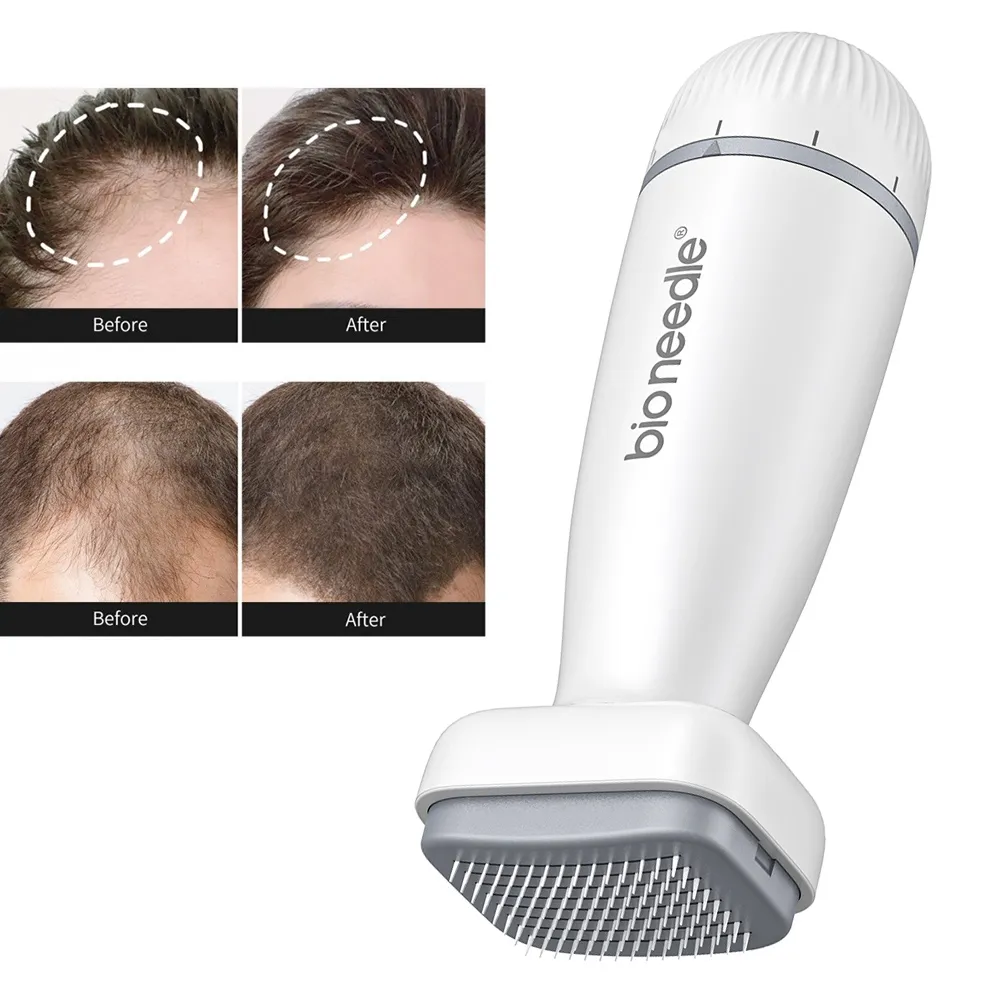 120pin Bio Derma Stamp Roller Adjust Needle Derma Microneedle Pen for Beard Hair Growth Microneedling Dermaroller System