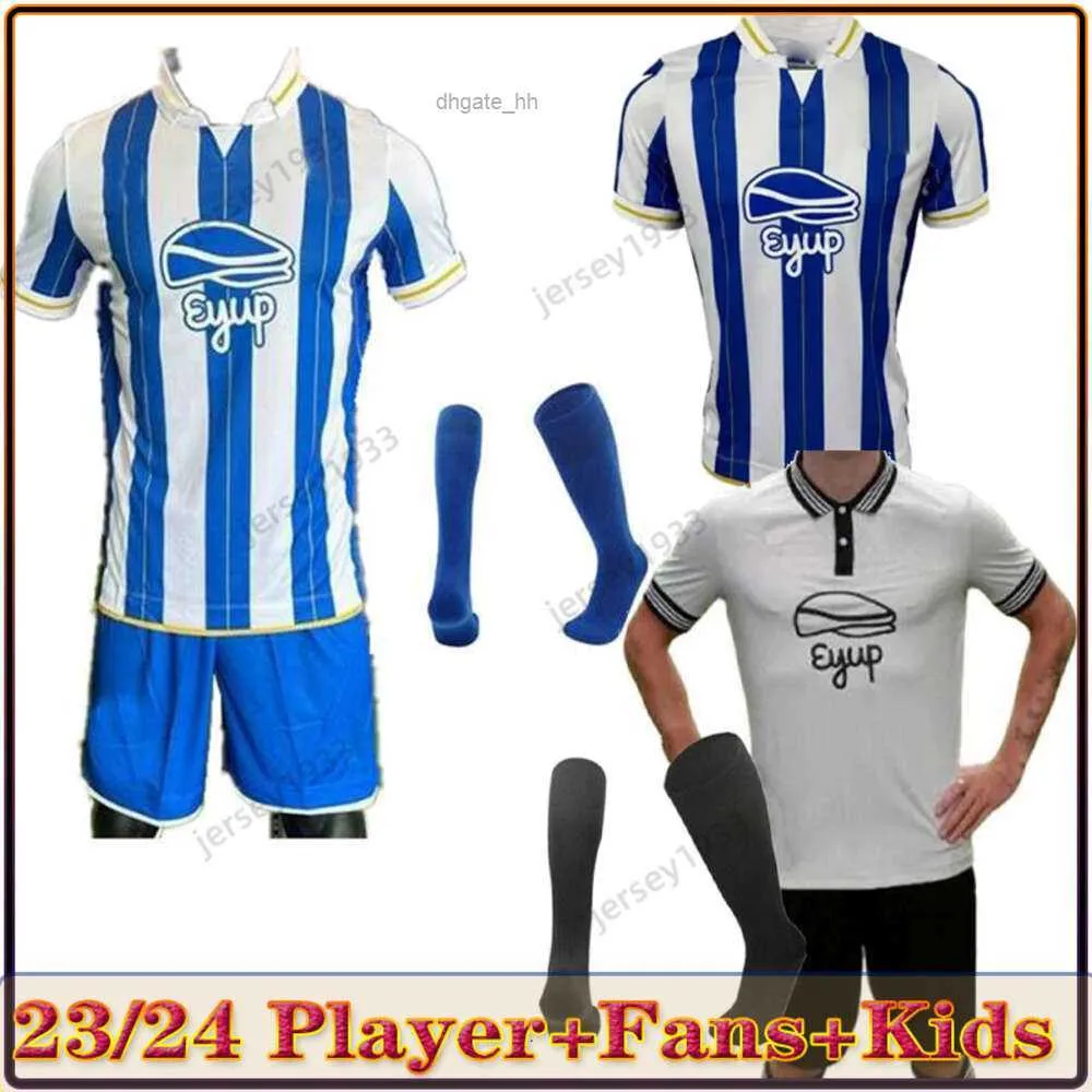 Jerseys de football 23 24 SHEFFIELD MERDICUER MEUX SOCCER Jerseys 2023 2024 Heneghzn Adeniran Famewo Delebashiru Flint Will Vaulks Callum Smith Football Shirts