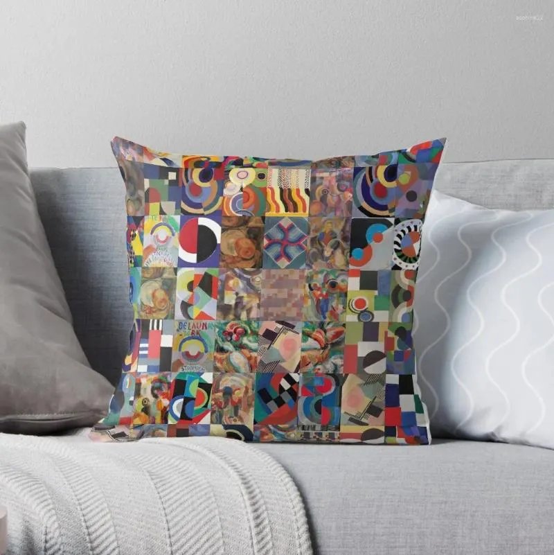 Kussen sonia delaunay dooi kussenkussen kussens esthetische bank s sofas covers