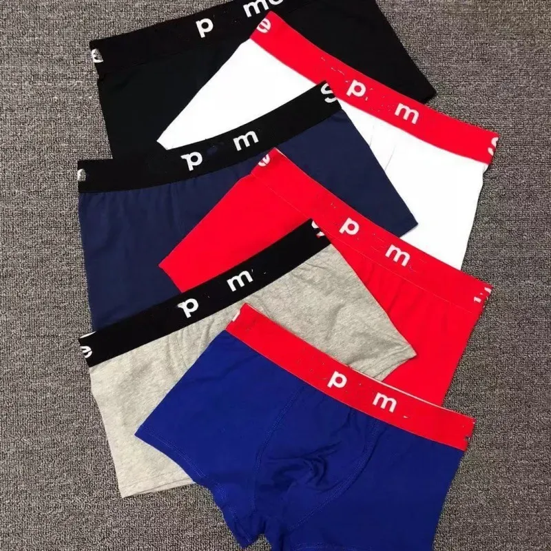 Designer Sexy Mens Underwear Brand Brand Boxer Boxer Underpants morbido di alta qualità 3pcs/lotto