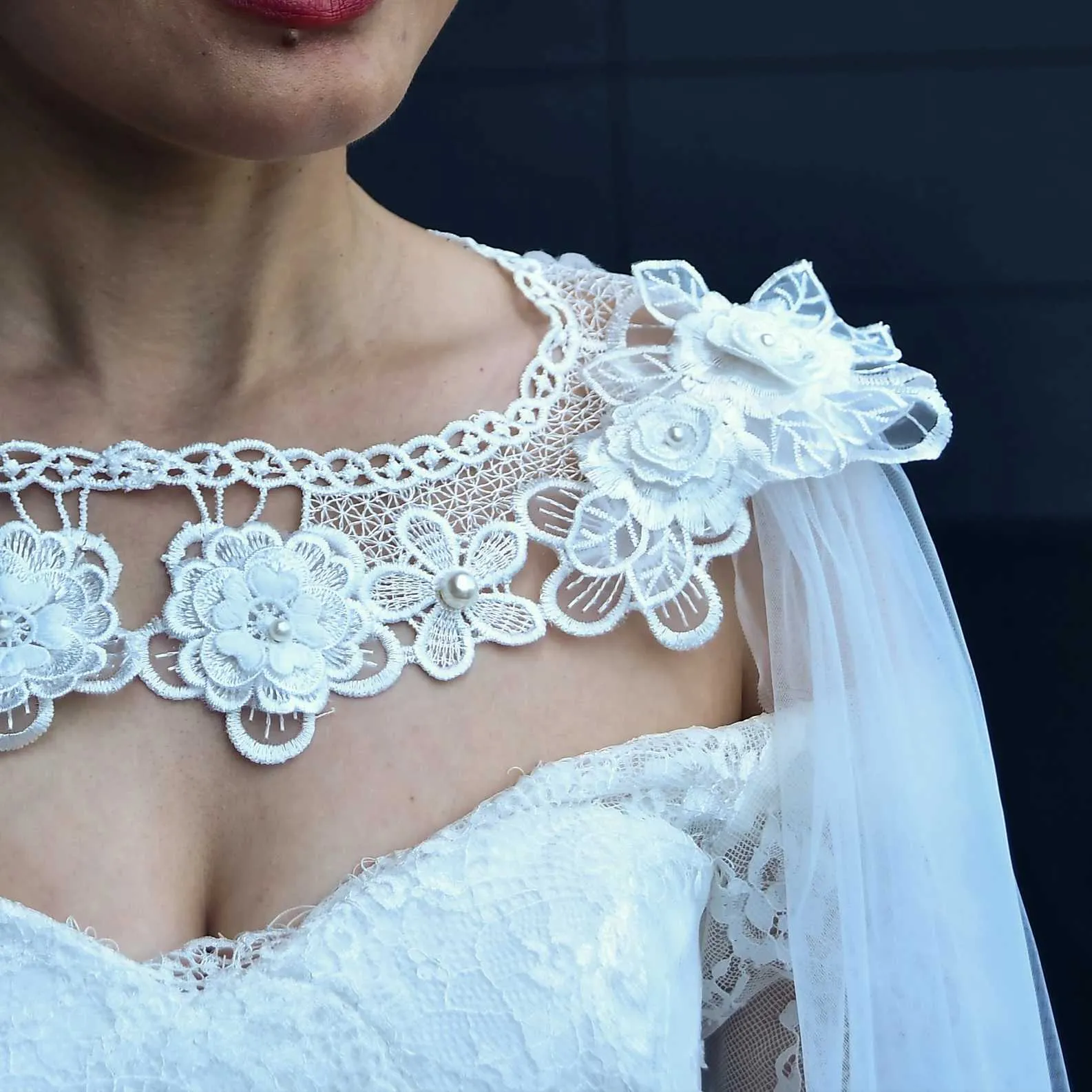 Hair Jewelry Womens VG18 Long Cloak Evening Cape Veil Jacket for Women Large Size Bolero Bridal Soft Tulle Shawl Wedding_ipsvogv.com