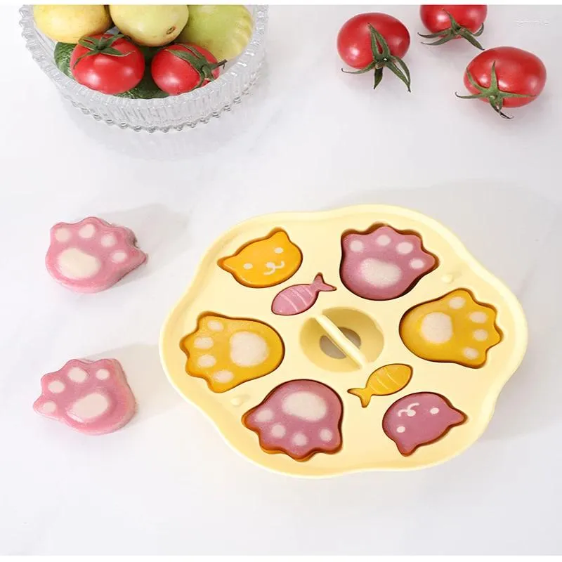 Baking Moulds Silicone Steamed Cake Mold Baby Food Grade Supplement Can Be Rice With Lid
