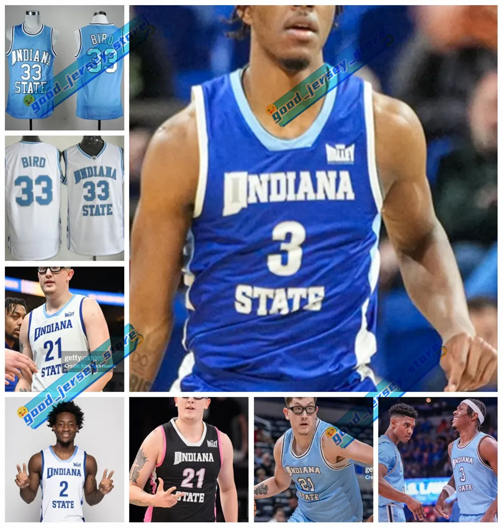 Custom Indiana State Sycamores 2024 Basketball Jersey Robbie Avila Isaiah Swope Ryan Conwell Jayson Kent Julian Larry Xavier Bledson Men Women Youth Kid Jerseys