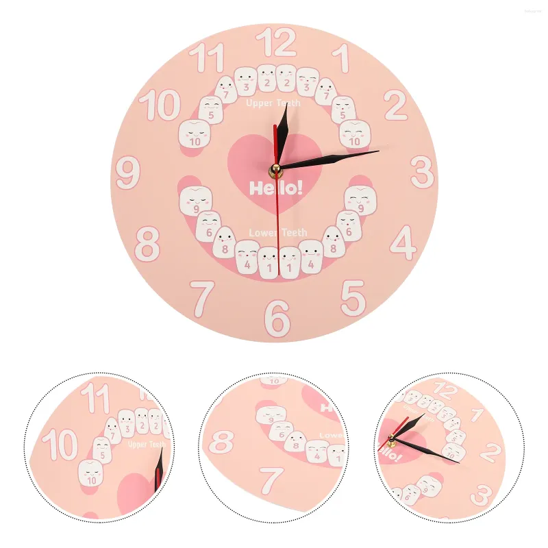 Часы аксессуары настенные часы детская комната подвесная подвеска домашнее живое прорезывание зубов медное кольцо внутри ребенка